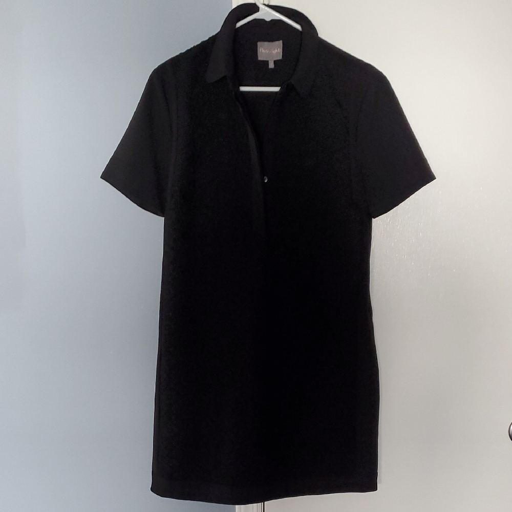 Chic Black Button Down Shirt Dress Phase Eight